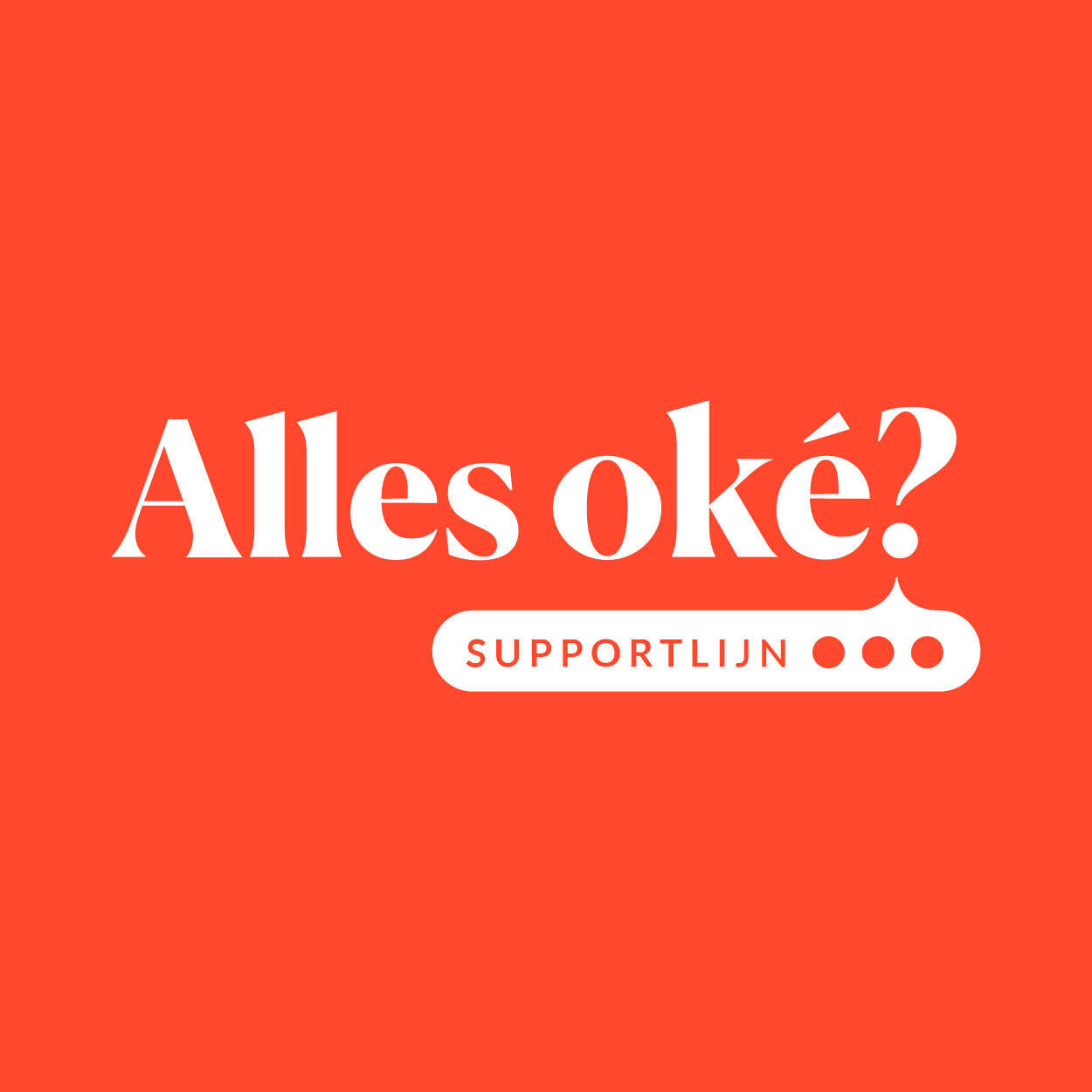 Alles Oke Supportlijn