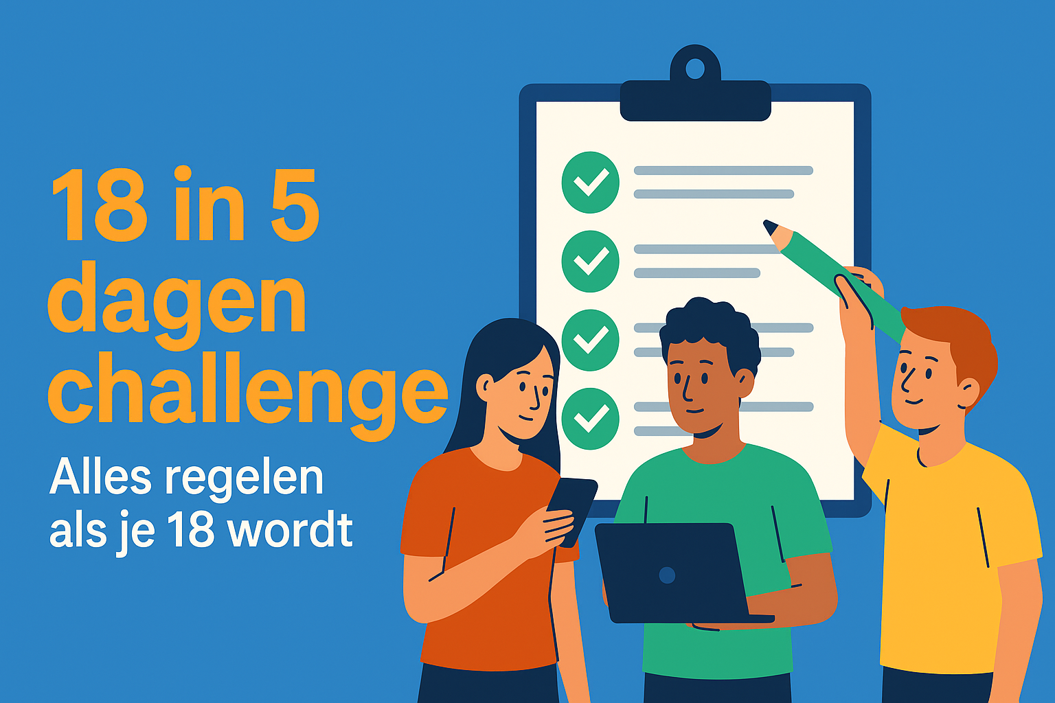 18 in 5 dagen challenge