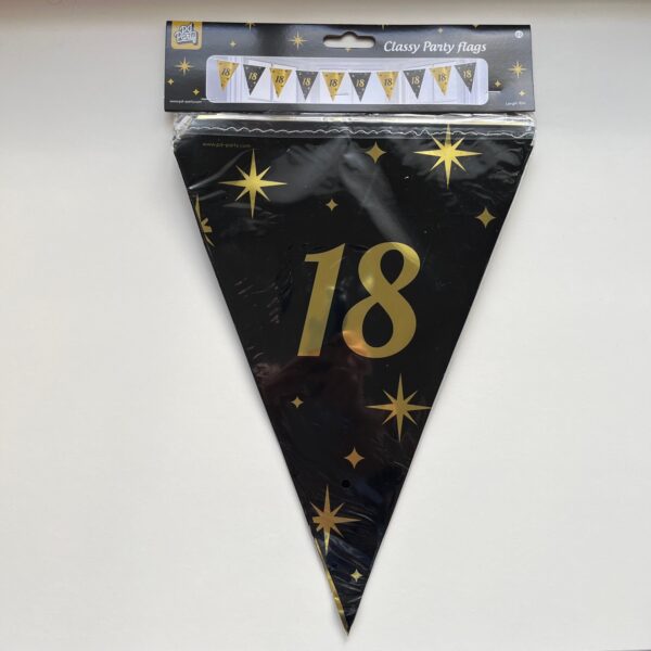 Vlaggenlijn luxe 18 jaar